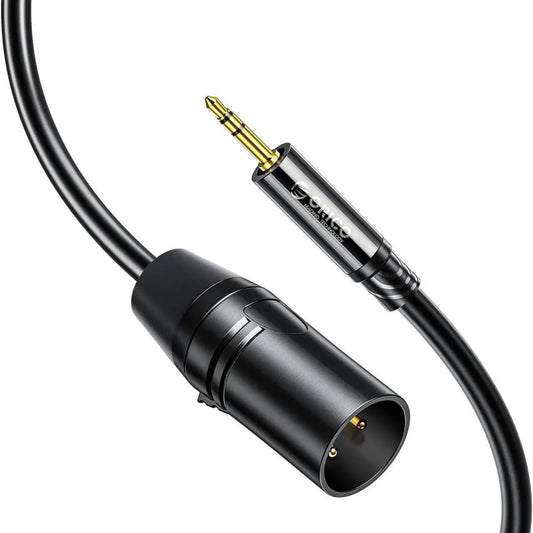 Orico AXKF mini jack 3.5 mm to XLR female audio cable 5 m - black_0