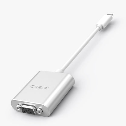 Orico PTAV USB-C - VGA adapter and 3.5 mm Full HD mini jack 0.15 m - silver_11
