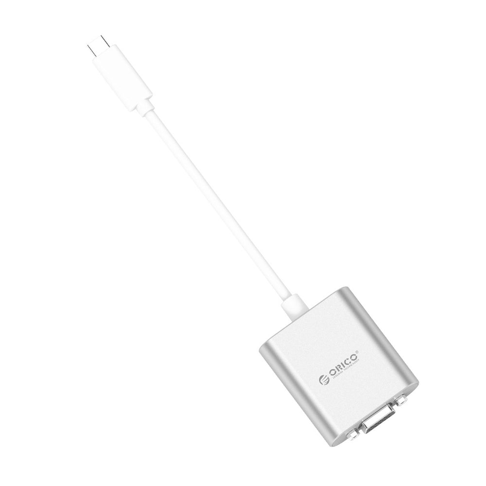 Orico PTAV USB-C - VGA adapter and 3.5 mm Full HD mini jack 0.15 m - silver_2
