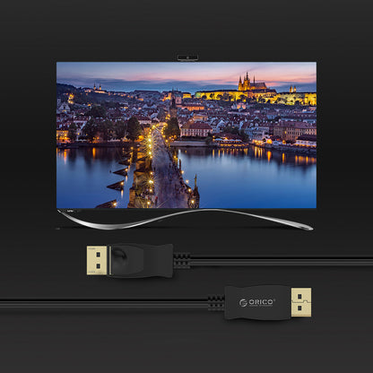 Orico XD-DTD DisplayPort to DVI 4K Cable 2m - Black_9