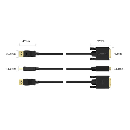 Orico XD-DTD DisplayPort to DVI 4K Cable 2m - Black_4