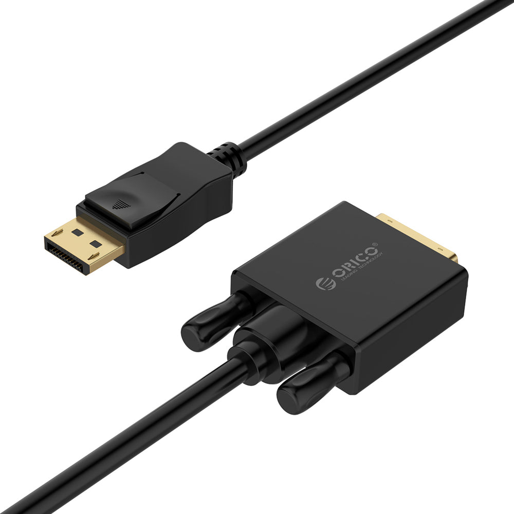 Orico XD-DTD DisplayPort to DVI 4K Cable 1m - Black_1