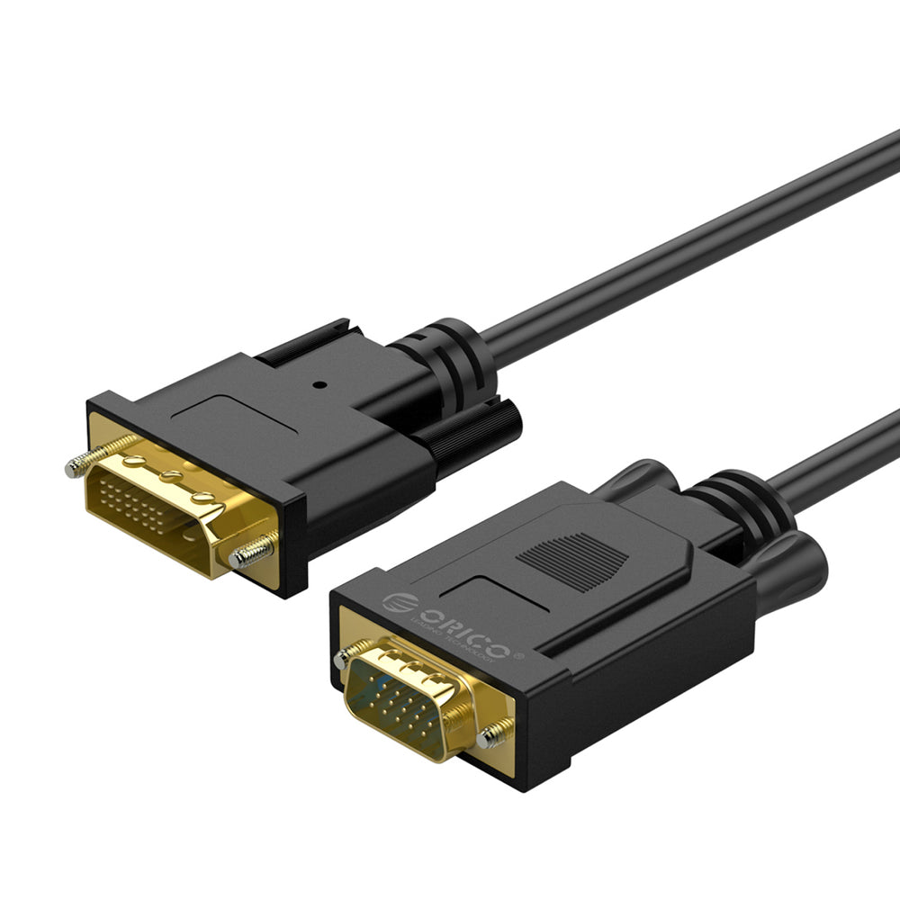 Orico XD-DITV cable DVI 24+1 VGA Full HD adapter 5 m - black_0