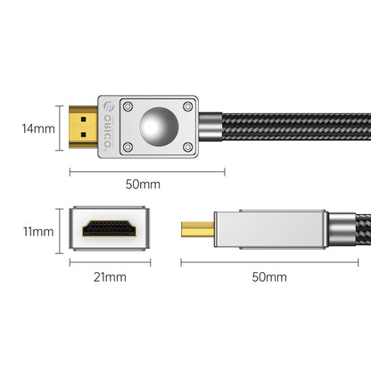 Orico H4BY HDMI 2.0 Cable 0.5 m - Black_1