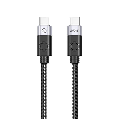 Orico CC240 USB-C to USB-C Cable 240W USB4 40Gb/s 8K 60Hz 0.5m - Black_0