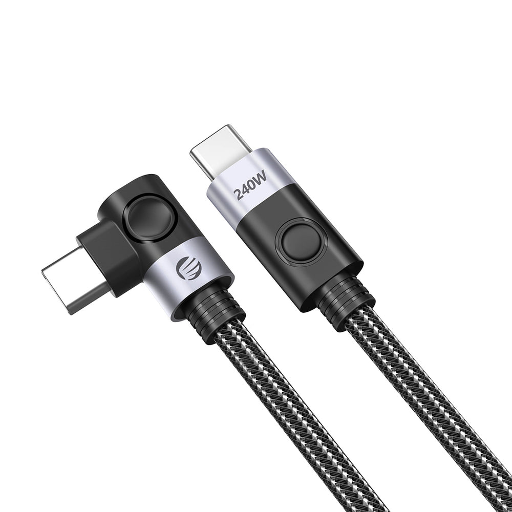Orico CW240 USB-C to USB-C PD 240W 2m Angled Cable - Black_2