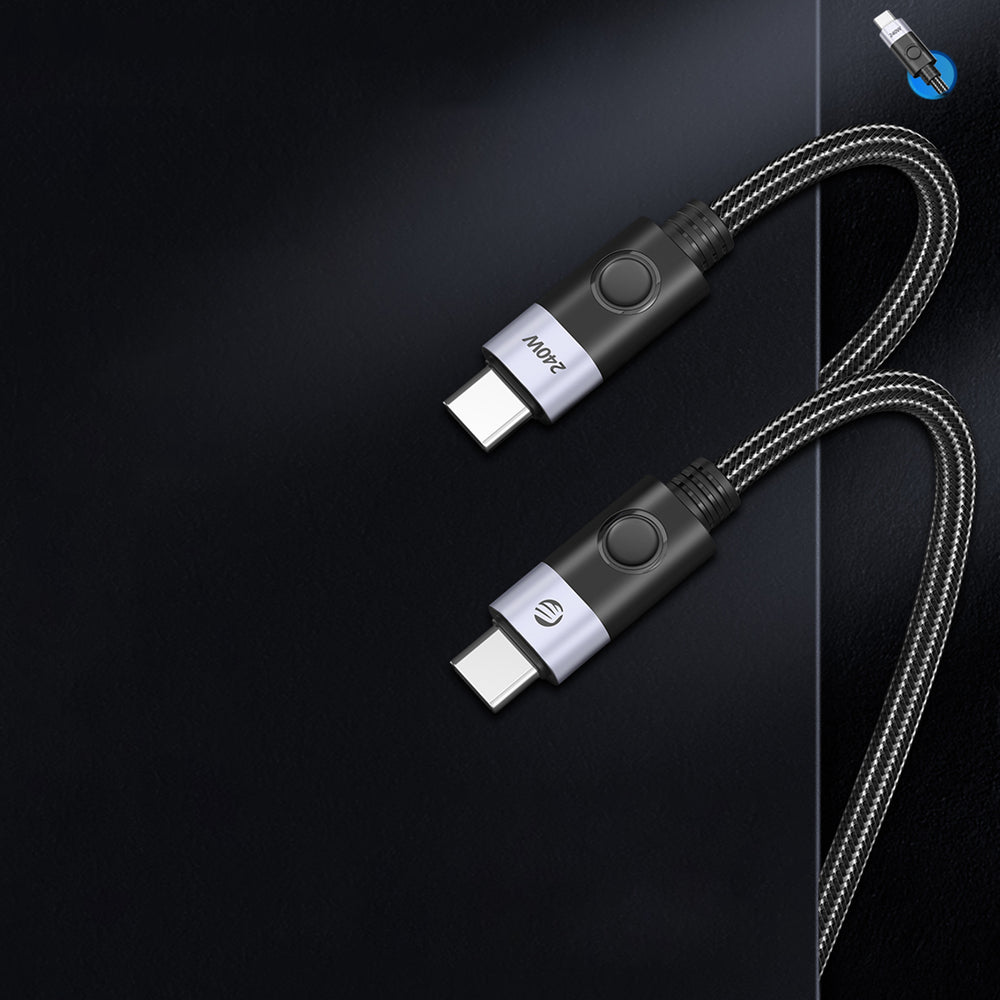 Orico CC240 USB-C to USB-C PD Cable 240W 480Mbps 1.5m - Black_5