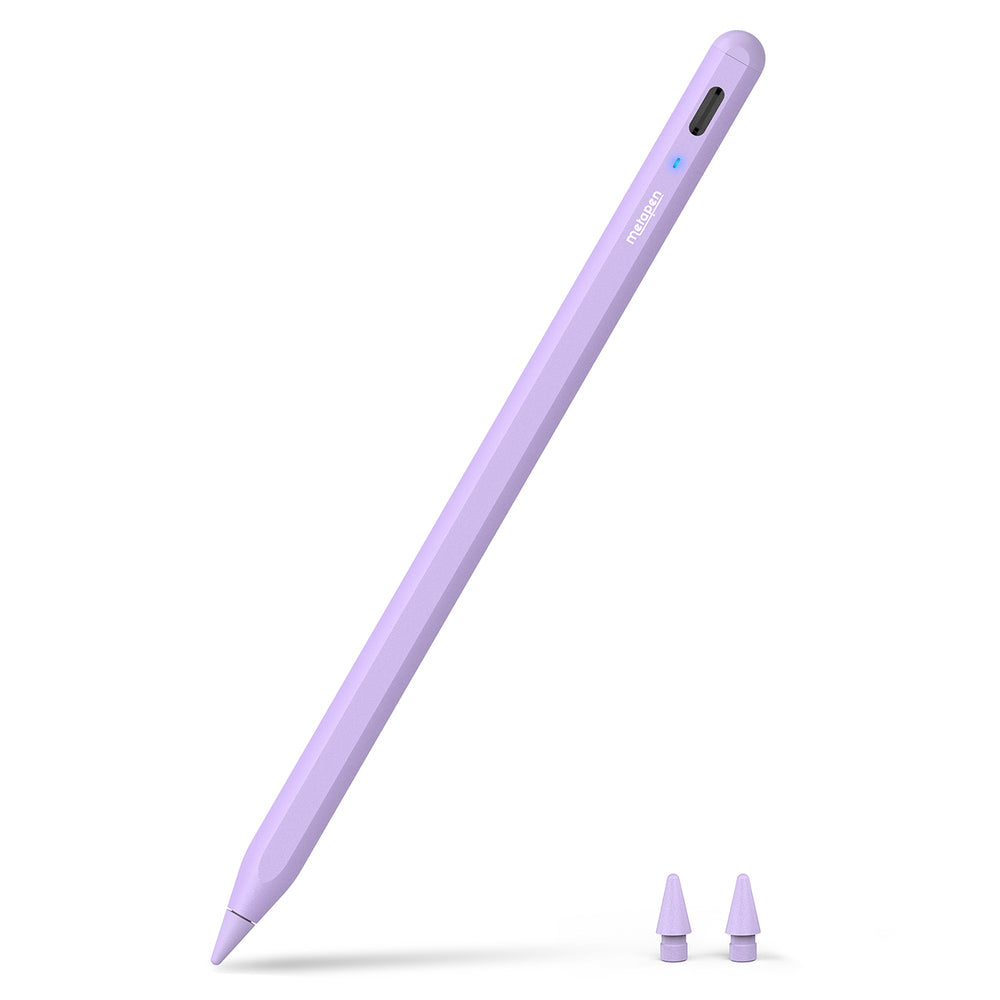Metapen A8 Active Stylus for iPad USB-C - Purple_0