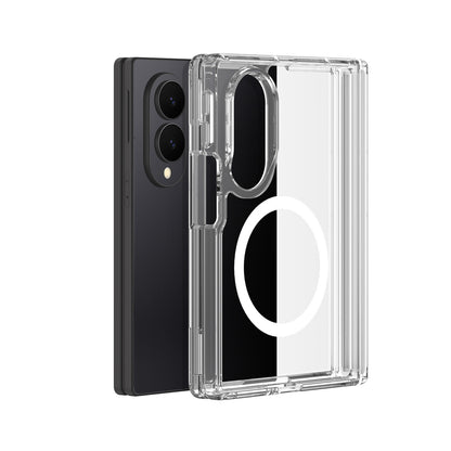 Dux Ducis Clin Mag Case for Samsung Galaxy Z Fold 8 Wide Compatible with MagSafe - Transparent_0