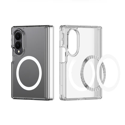 Dux Ducis Clin Mag Case for Samsung Galaxy Z Fold 8 Wide Compatible with MagSafe - Transparent_2