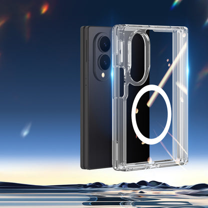Dux Ducis Clin Mag Case for Samsung Galaxy Z Fold 8 Wide Compatible with MagSafe - Transparent_5