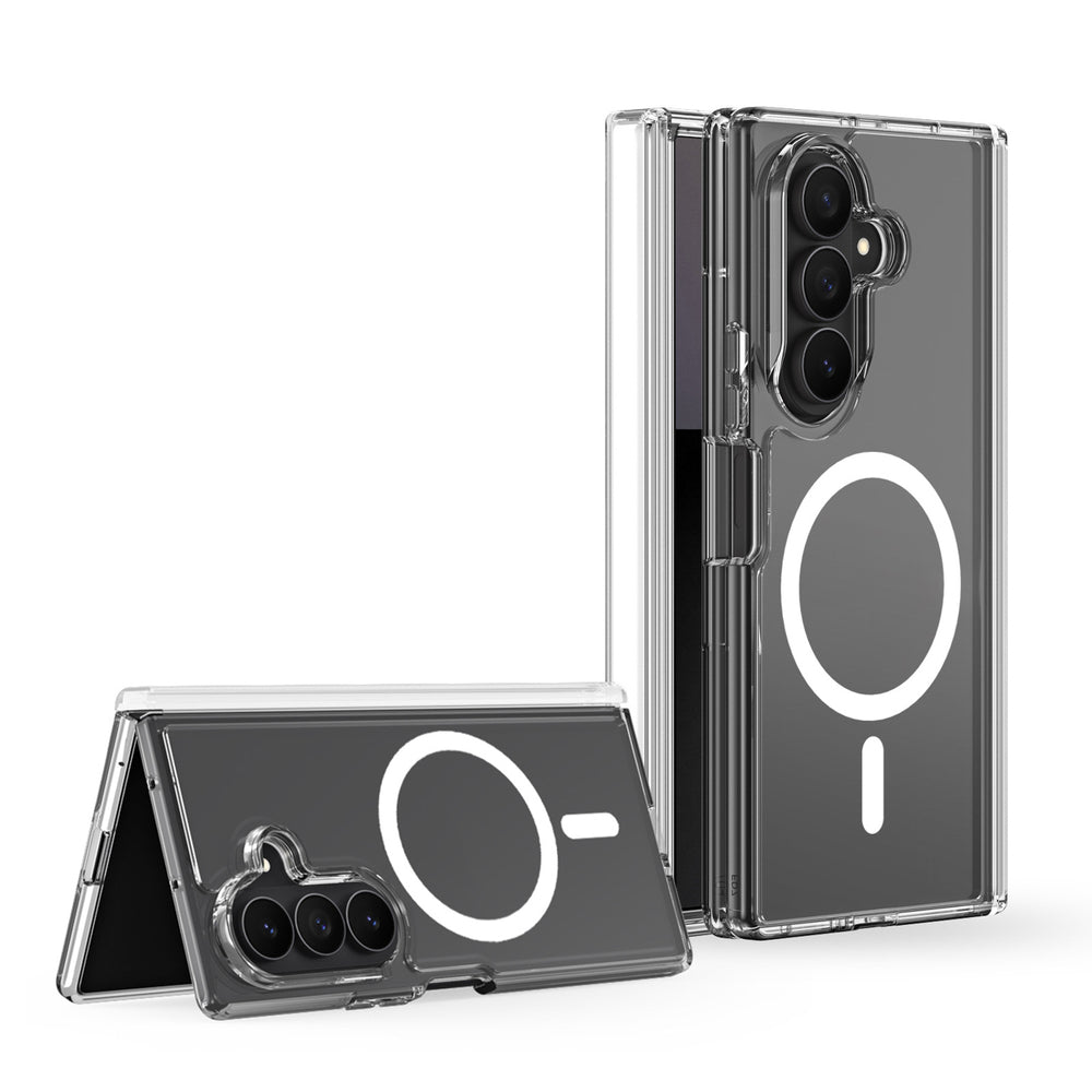 Dux Ducis Clin Mag Case for Samsung Galaxy Z Fold 8 / Z Fold 7 Compatible with MagSafe - Transparent_1