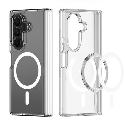 Dux Ducis Clin Mag Case for Samsung Galaxy Z Fold 8 / Z Fold 7 Compatible with MagSafe - Transparent_4