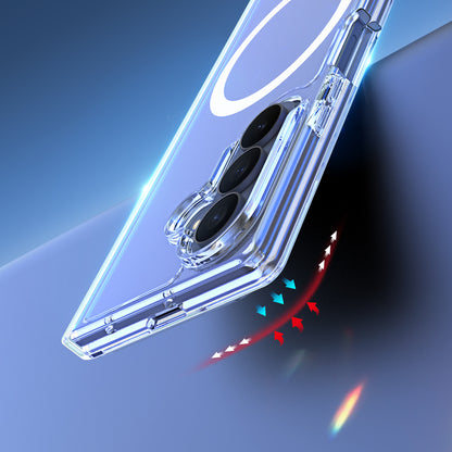 Dux Ducis Clin Mag Case for Samsung Galaxy Z Fold 8 / Z Fold 7 Compatible with MagSafe - Transparent_7