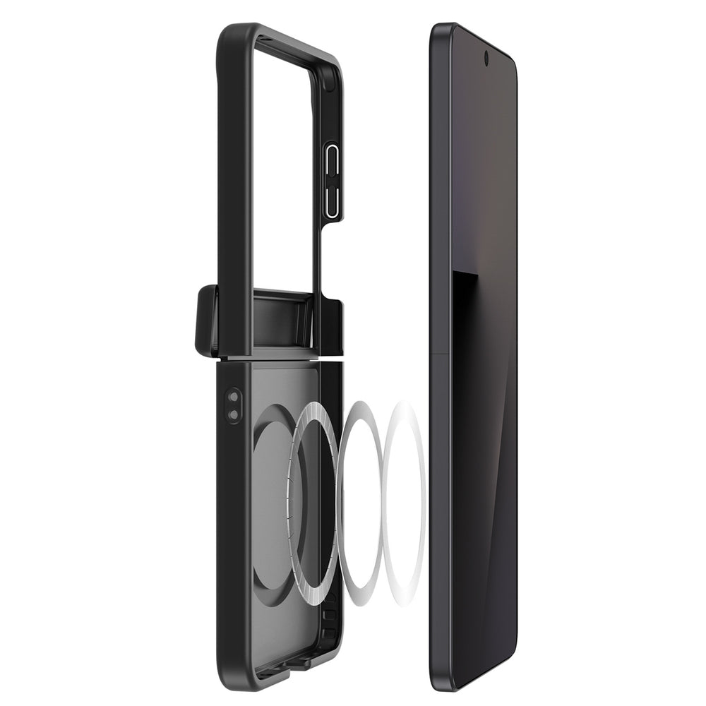 Dux Ducis Yind Case for Samsung Galaxy Z Flip 8 MagSafe Compatible - Black_3