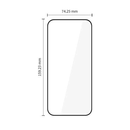 Tech-Protect Glass Fit+ 2-Pack Tempered Glass for Xiaomi 17T Pro - Black_1