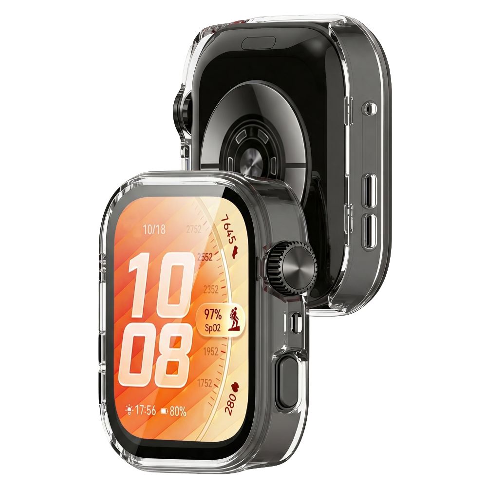 Tech-Protect Defense Case for Huawei Watch Fit 5 Pro - Transparent_3