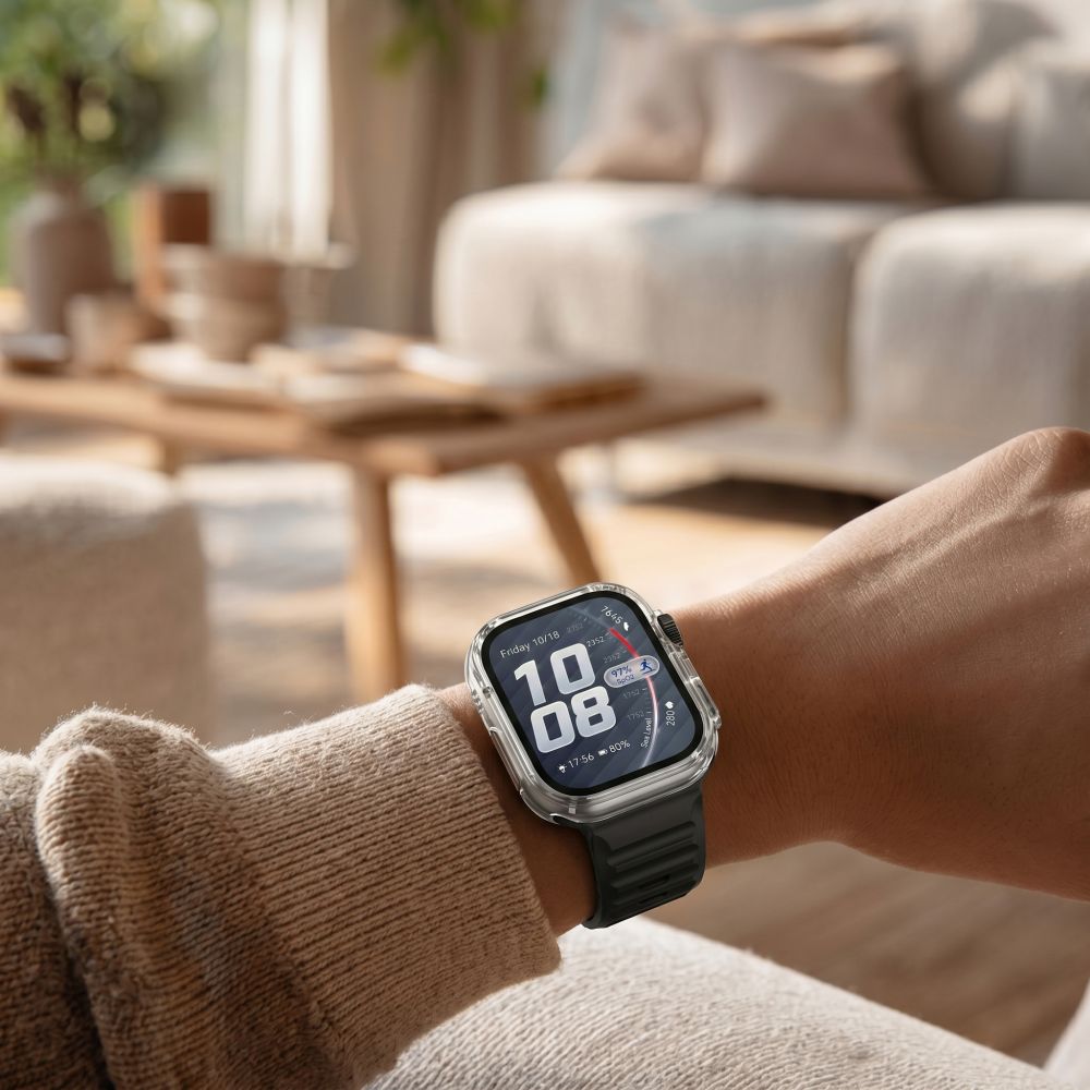 Tech-Protect Defense Case for Huawei Watch Fit 5 Pro - Transparent_6