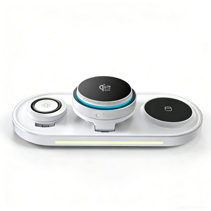 Tech-Protect A51 MagSafe 3-in-1 25W QI2.2 Wireless Charger - White_4