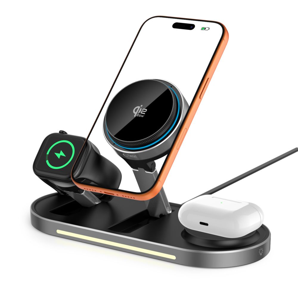 Tech-Protect A51 MagSafe 3-in-1 25W QI2.2 Wireless Charger - Black_1