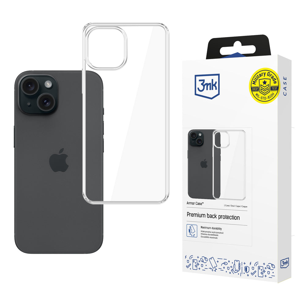3mk Armor Case for iPhone 13 / 14 - transparent_0