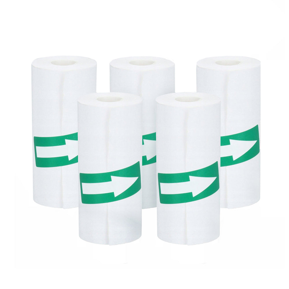 HURC-S10 Rolls for Thermal Printer with Camera HURC10/ Wozinsky WDT-01/WDT-02/WDT-03/WDT-04/WDT-05 - White (5 pcs.)_0