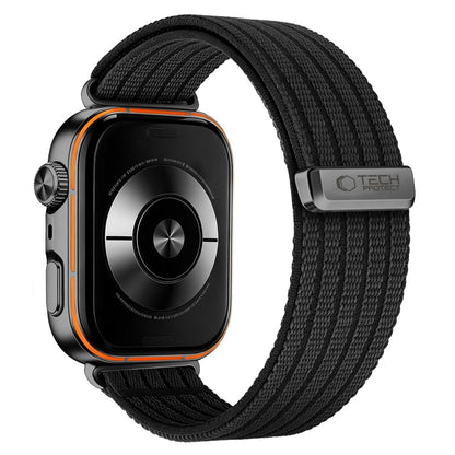 Tech-Protect Nylon Strap for Huawei Watch Fit 3 / 4 / 4 Pro / 5 / 5 Pro - Black_1
