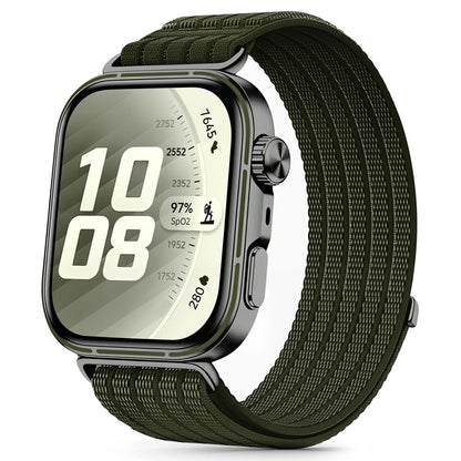 Tech-Protect Nylon Strap for Huawei Watch Fit 3 / 4 / 4 Pro / 5 / 5 Pro - Green_0