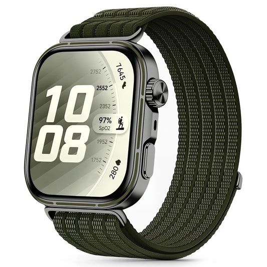 Tech-Protect Nylon Strap for Huawei Watch Fit 3 / 4 / 4 Pro / 5 / 5 Pro - Green_0