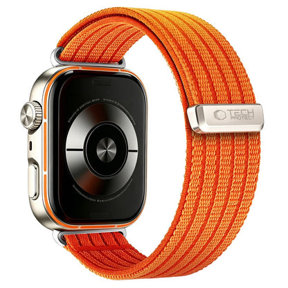 Tech-Protect Nylon Strap for Huawei Watch Fit 3 / 4 / 4 Pro / 5 / 5 Pro - Orange_1