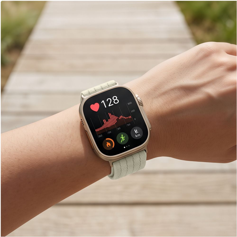Tech-Protect Nylon Strap for Huawei Watch Fit 3 / 4 / 4 Pro / 5 / 5 Pro - White_4