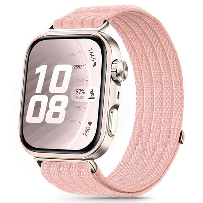 Tech-Protect Nylon Strap for Huawei Watch Fit 3 / 4 / 4 Pro / 5 / 5 Pro - Pink_0