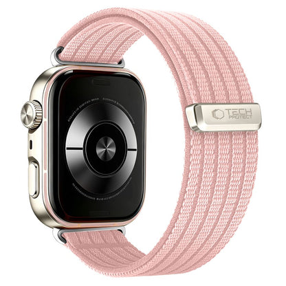 Tech-Protect Nylon Strap for Huawei Watch Fit 3 / 4 / 4 Pro / 5 / 5 Pro - Pink_1