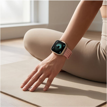 Tech-Protect Nylon Strap for Huawei Watch Fit 3 / 4 / 4 Pro / 5 / 5 Pro - Pink_4