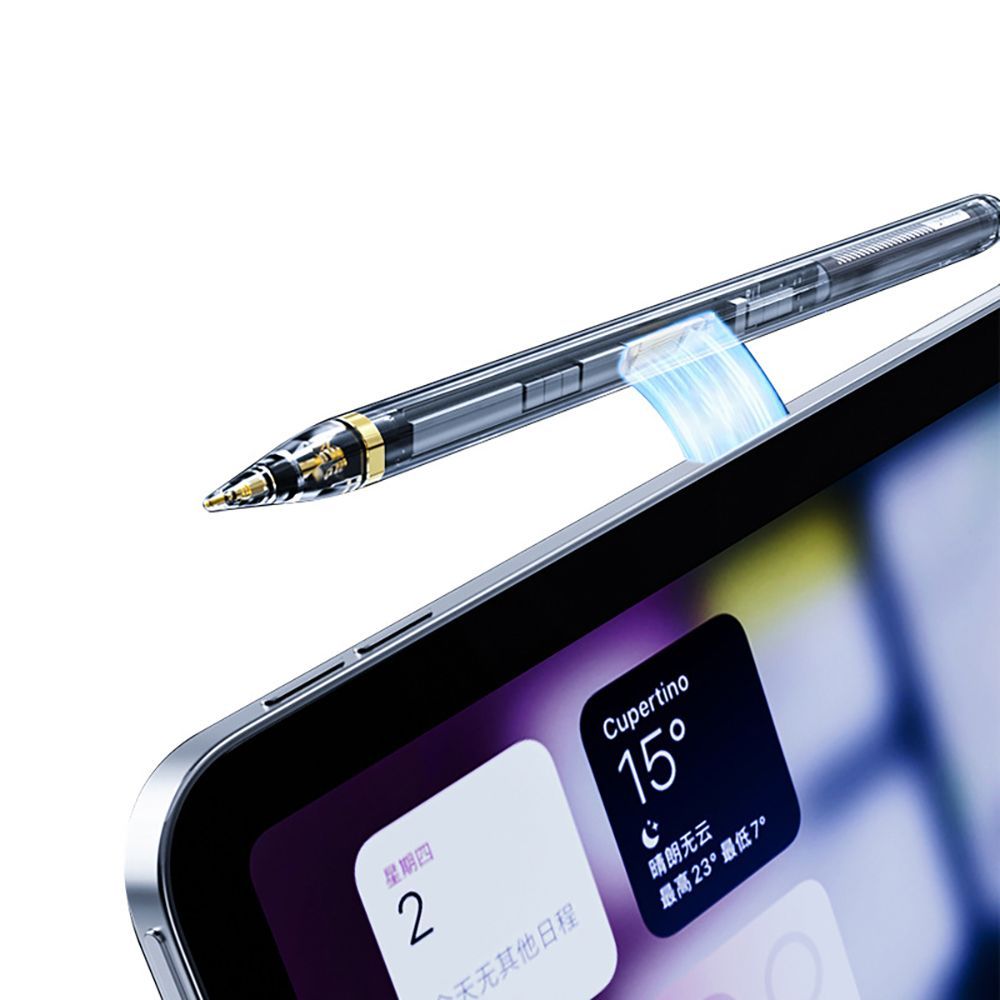 Tech-Protect Stylus Tips 4-Pack Replacement Tips for Apple Pencil - Clear_2