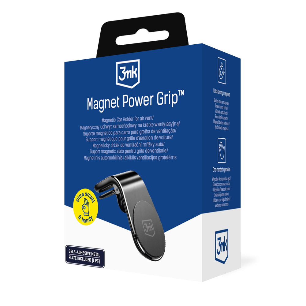 3mk Magnet Power Grip Car Mount for Grille - Black_9