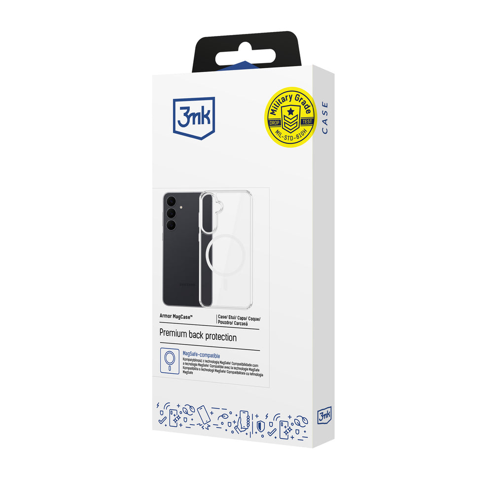 3mk Armor MagCase for Samsung Galaxy S26 FE - transparent_4