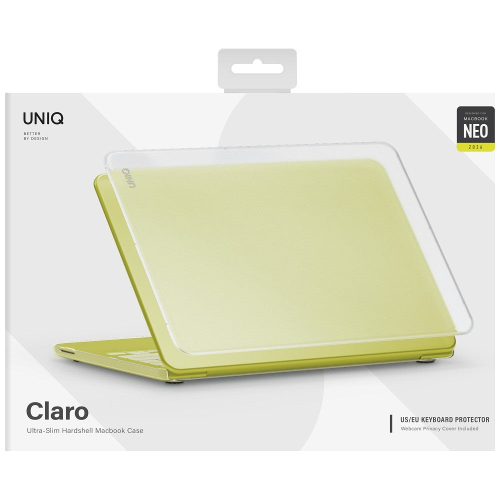 Uniq Claro Case for MacBook Neo - Transparent_11