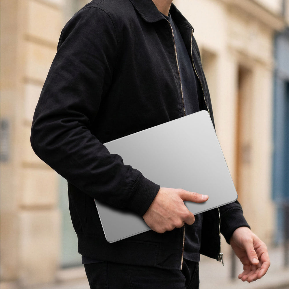 AmazingThing Titan Hardshell Case for MacBook Air M5 13.6" - Transparent_4