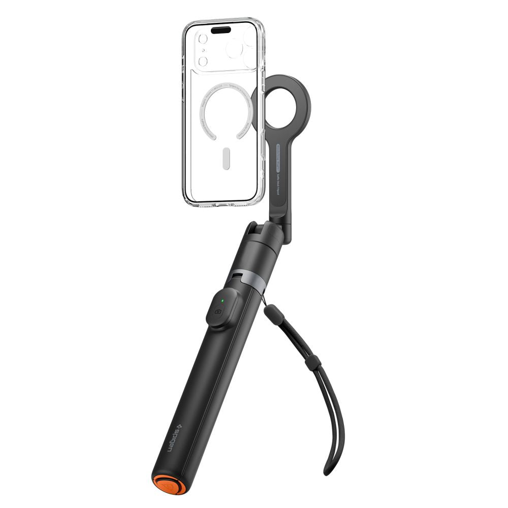 Spigen S582W Bluetooth Selfie Stick - Black_1