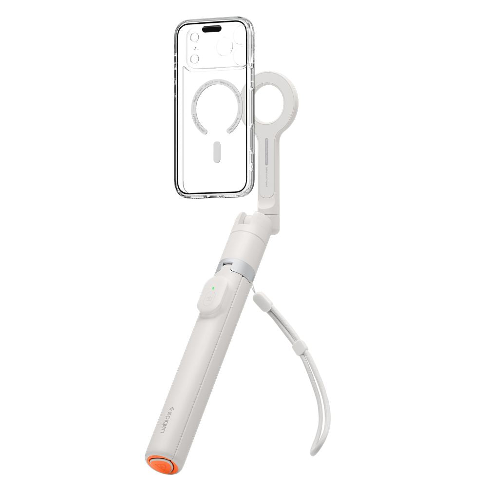 Spigen S582W Bluetooth Selfie Stick - Beige_1