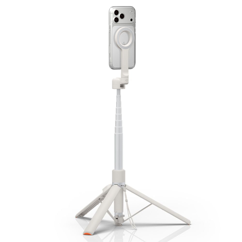 Spigen S582W Bluetooth Selfie Stick - Beige_2