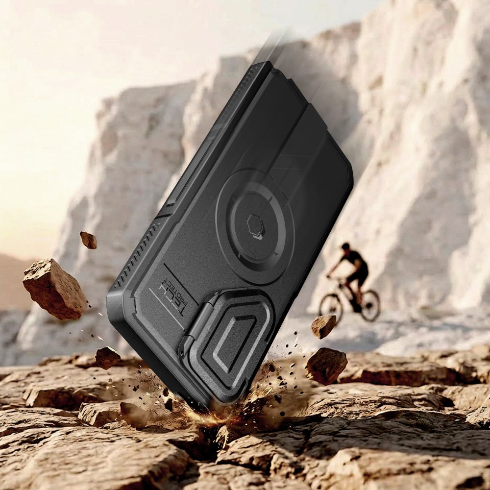 Tech-Protect Kevlar MagSafe 2-Set Case for Samsung Galaxy S26 Ultra - Black_5