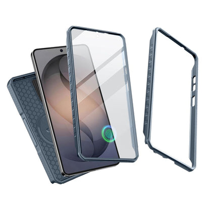 Tech-Protect Kevlar MagSafe 2-Set Case for Samsung Galaxy S26 Ultra - Blue_2