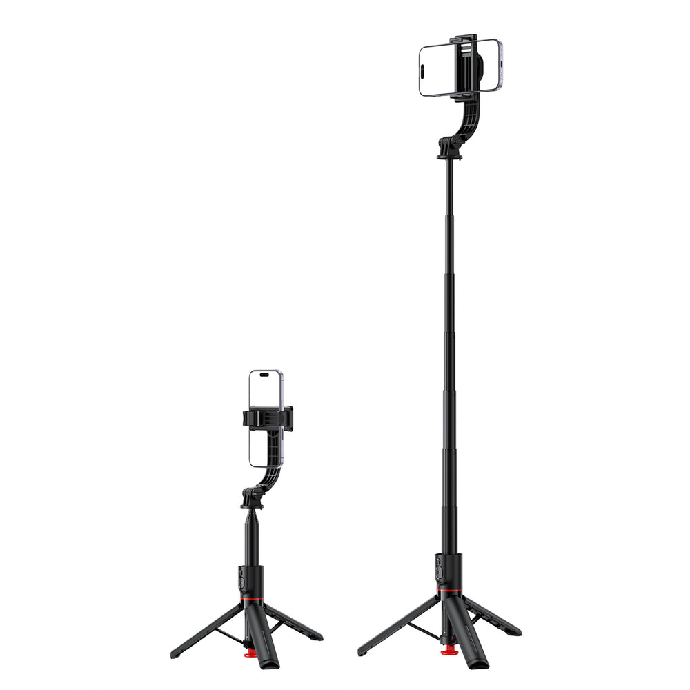 Acefast E42 Selfie Stick with Auto Tripod and Bluetooth Remote Control 1.05m - Black_4