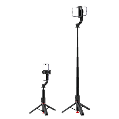 Acefast E42 Selfie Stick with Auto Tripod and Bluetooth Remote Control 1.05m - Black_4