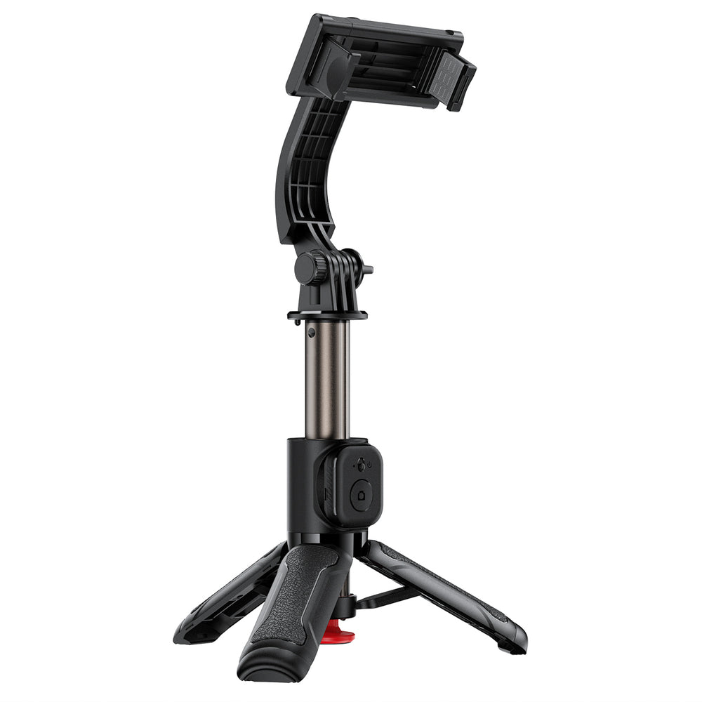 Acefast E42 Selfie Stick with Automatic Tripod and Bluetooth Remote Control 63 cm - Black_0