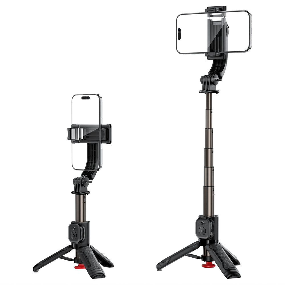 Acefast E42 Selfie Stick with Automatic Tripod and Bluetooth Remote Control 63 cm - Black_4