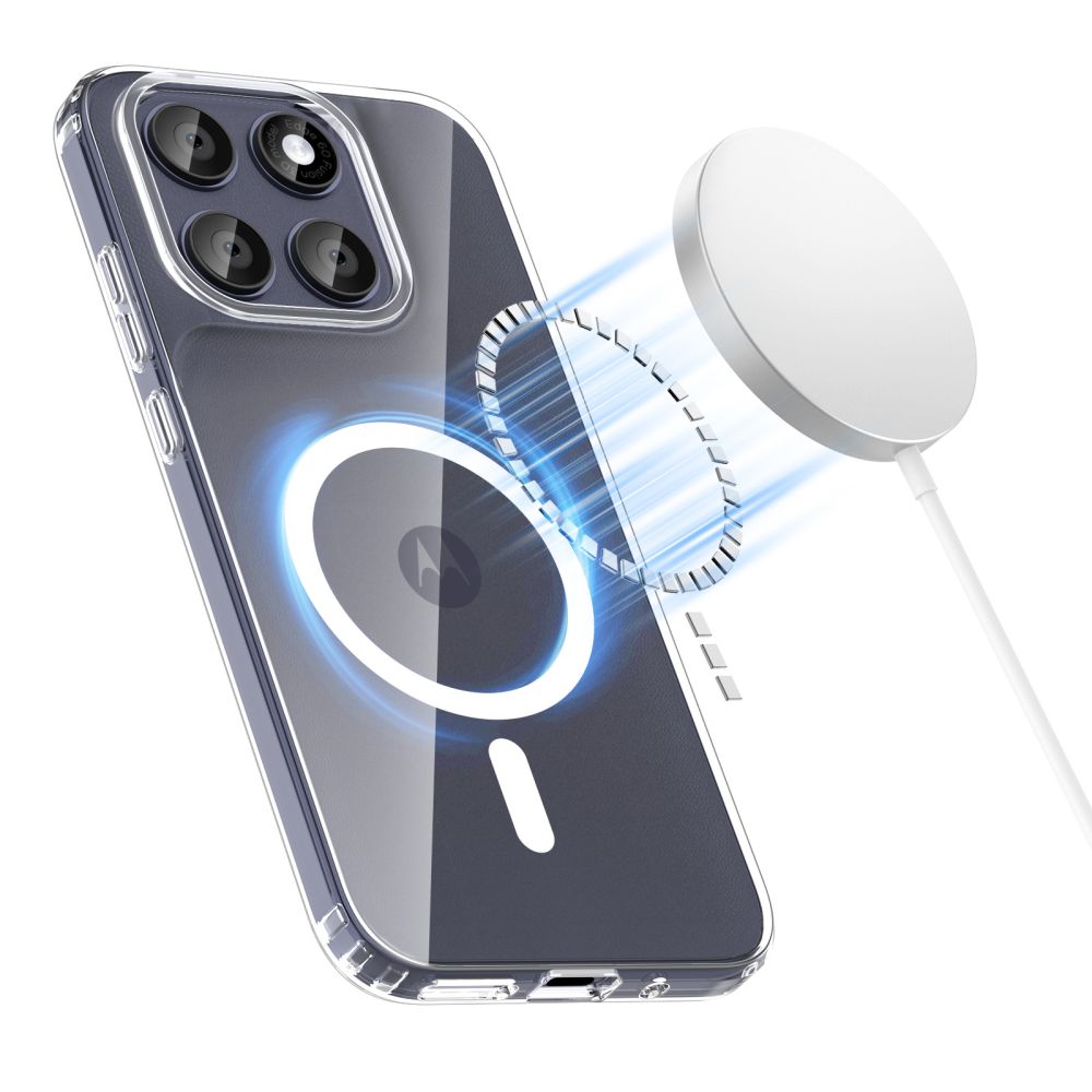 Tech-Protect FlexAir Hybrid MagSafe Case for Motorola Moto G67 / G77 - Transparent_2