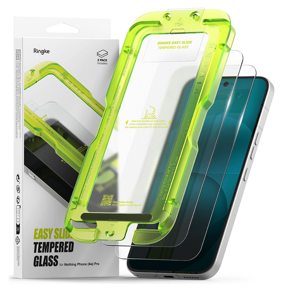 Ringke Easy Slide 2-Pack Tempered Glass for Nothing Phone 4A Pro_0